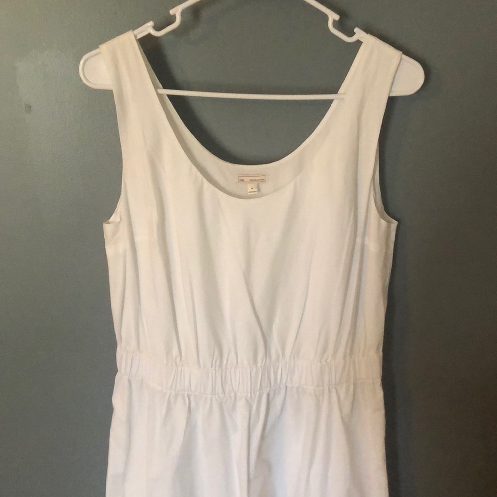 Gap white cotton dress